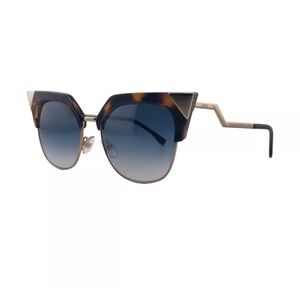 FENDI FF0149/S Havana Gold Sunglasses 54mm 18mm 140mm - TLWG5
